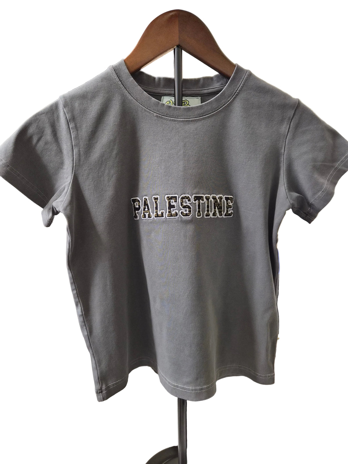 Tatreez Palestine Baby Tee - Womens