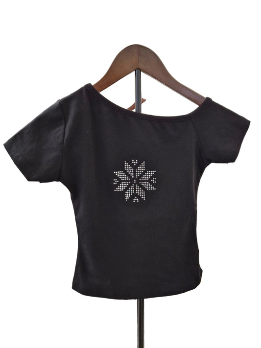 Tatreez Icon Rhinestone Top - Made-to-Order