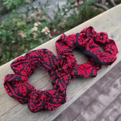 Handmade Tatreez Scrunchie