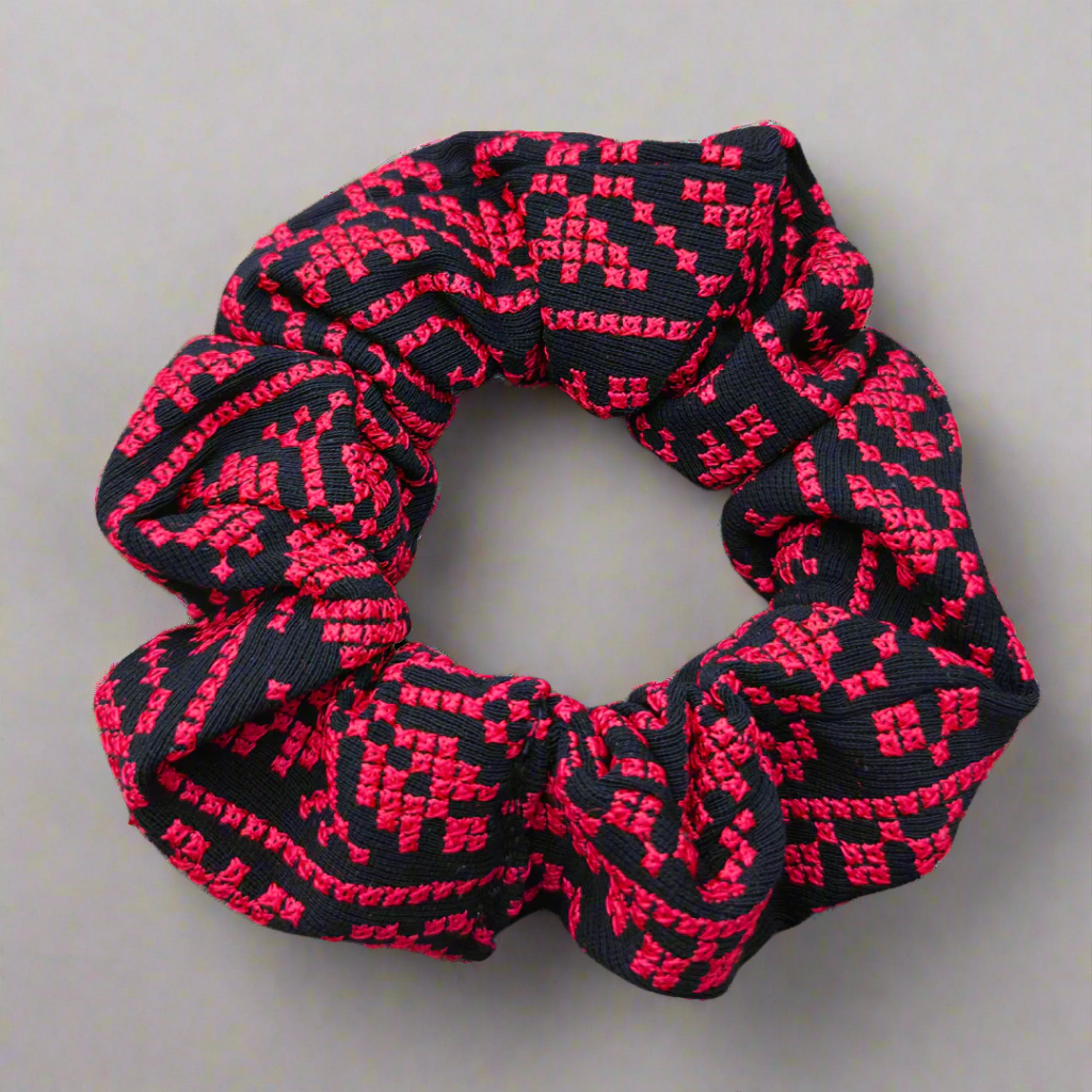Handmade Tatreez Scrunchie